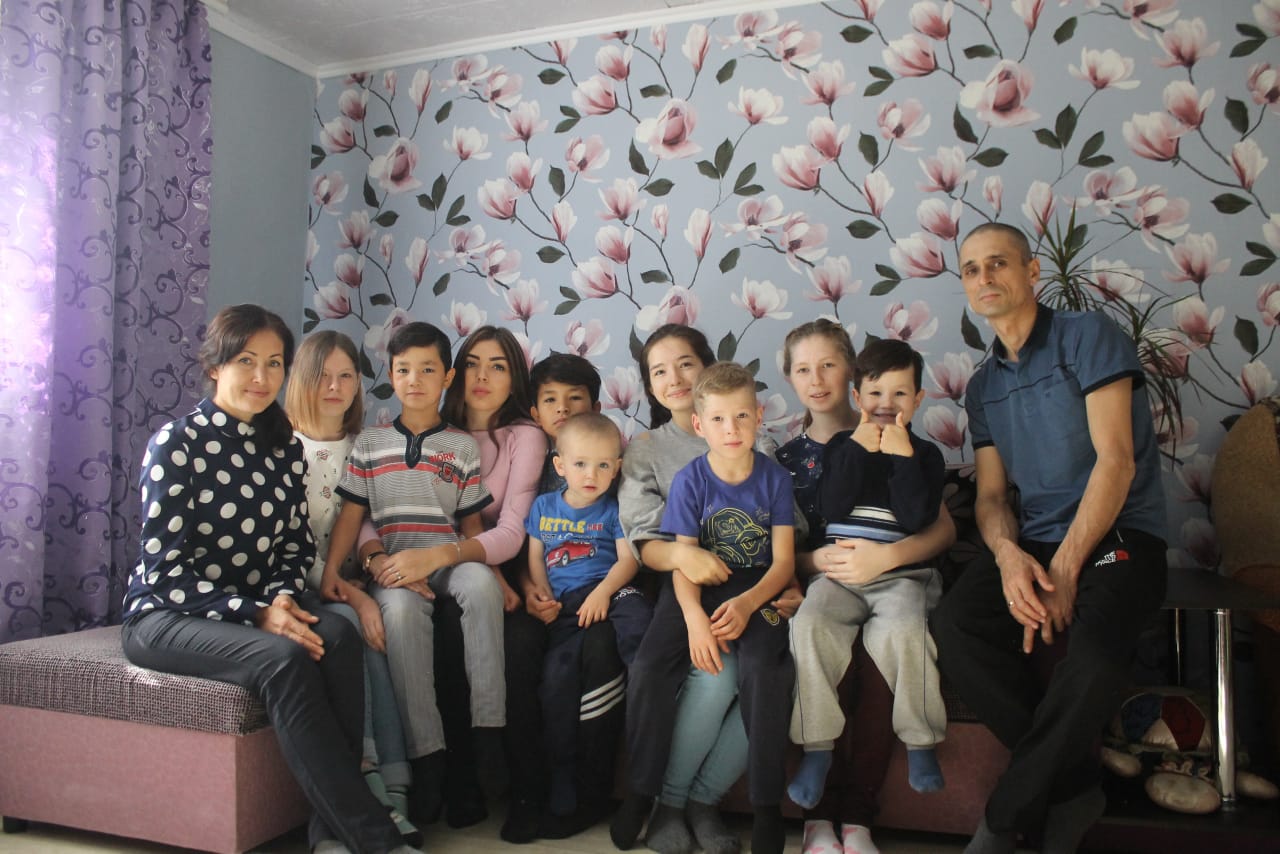 Многодетные семья в Чувашия